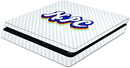 Обвивка от въглеродни влакна MightySkins за конзолата на Sony PS4 Slim - National Panhellenic, Посветена на