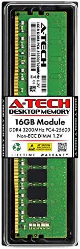 A-Tech 16 GB оперативна памет за Dell Inspiron 3891 MT (мини-кулата) - DDR4 3200 Mhz PC4-25600 Без ECC, без буфериране DIMM, 288-Пинов модул актуализации на картата с памет за настолни кула PC