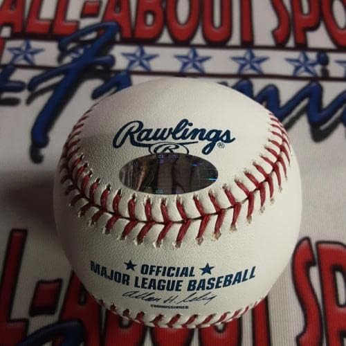 Истински Бейзболен топка с Автограф на Стан Музиала с Надпис и Автограф на Щайнер - Бейзболни топки С Автографи