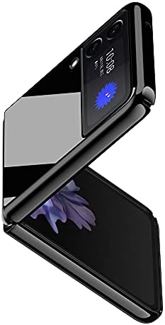PUROOM за Samsung Galaxy Z Flip 3 С покритие от КОМПЮТЪР с кристали, Елегантен Твърд Пластмасов Защитен Калъф