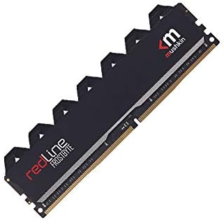 Mushkin Redline Black – Комплект памет DDR4 DRAM – 32 GB (2x16 GB) UDIMM – 3200 Mhz (PC4-25600) CL-16 – 288- Оперативна памет за настолни компютри с оттеглянето на 1,35 В – Без ECC - Двоен – Радиатор FrostByte B