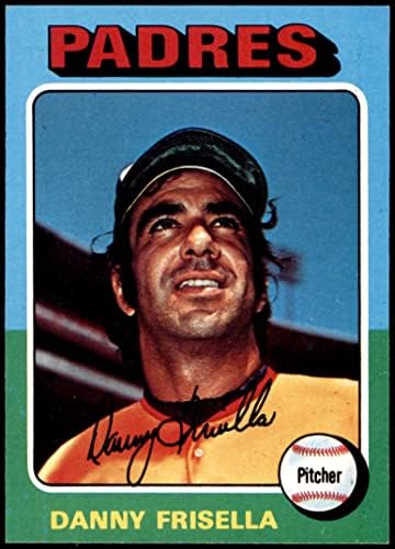 1975 Topps # 343 Дани Фризелла Сан Диего Падрес (Бейзболна картичка) NM/MT Падрес