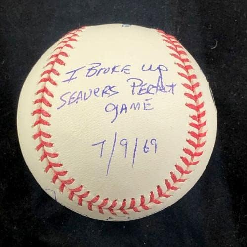 Джими Куоллс Подписа Бейзболен PSA /DNA Chicago Cubs С Автограф - Бейзболни топки с автограф
