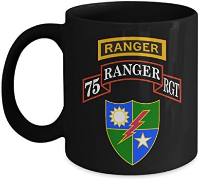 Кафеена чаша Army Ranger - 75th RGT