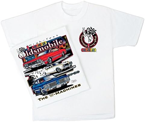 Горещи тениски Тениска Oldsmobile високо качество: 442 W Machine 455 Hurst /Olds Cutlass W-30