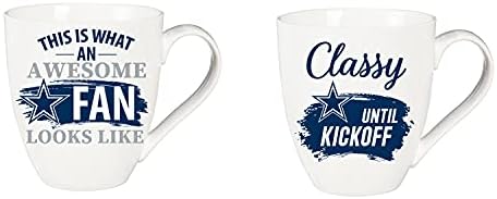 Отборните Спортове America Dallas Cowboys, Подаръчен Комплект Керамични Чаши O ' Java на 17 унции
