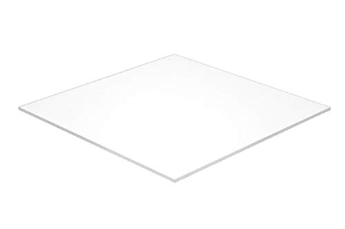 Лист акрил, плексиглас Falken Design, бял, Прозрачен 32% (7328), 12 x 12 x 3/8