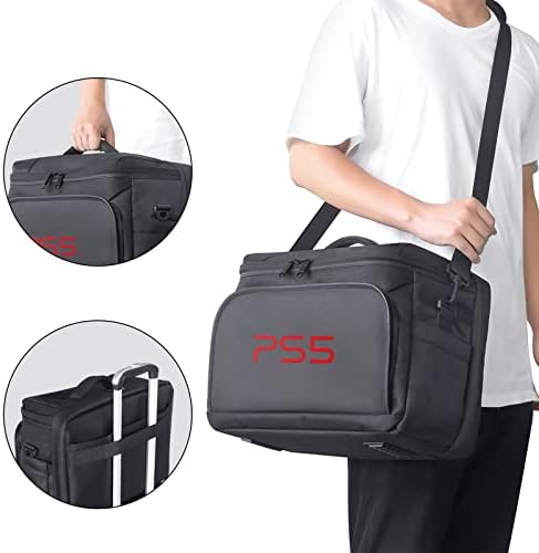 Калъф Liboer за PS5, Чанта за съхранение, за да PS5 за Play-Station 5, Конзола контролер, Пътна Чанта за игра