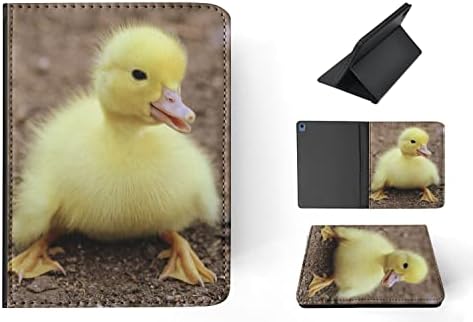 Сладък Детски пате Duck FLIP Tablet CASE Калъф за Apple IPAD AIR (2020 г.) (4-то поколение) / IPAD AIR (2022)