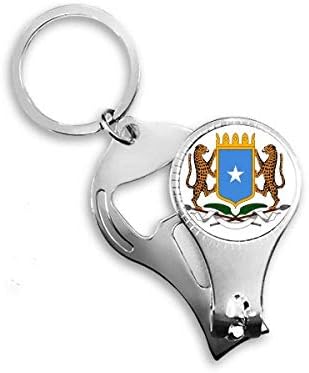 Сомалия Африка Национална Емблема Ножица за Нокти Халка Ключодържател Отварачка За Бутилки Машина За Рязане