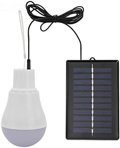 SHZBCDN Энергосберегающая Външна Слънчева лампа Акумулаторна Светодиодна лампа Преносимо Осветление на панела на храната (Цвят: както е показано, размер: един размер)