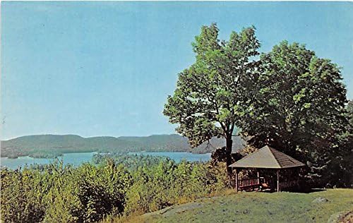 Синьо Планинско езеро, пощенска Картичка от Ню Йорк