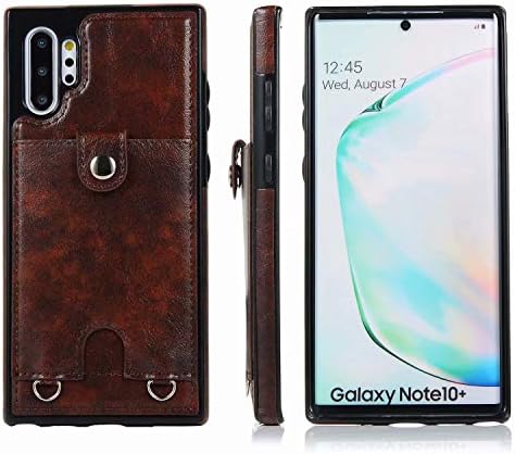 Чанта-портфейл Jaorty от изкуствена кожа за Samsung Galaxy Note 10, дело на съвсем малък за колиета, калъф с