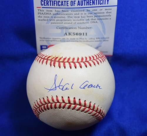 Ханк Аарон PSA ДНК Coa Автограф, Подписан от Националната лига на ONL Бейзбол 1
