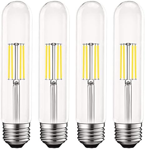 LUXRITE Реколта led ламповые крушки T9 мощност 60 W, 5000 До Ярко-бяла, 550 Лумена, Тръбна крушка на Едисон