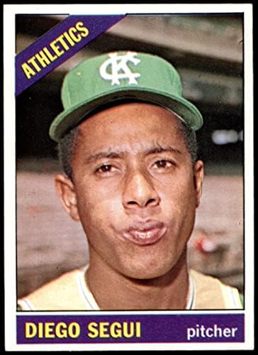 1966 Топпс # 309 Диего Шоги Канзас Сити Атлетикс (Бейзболна картичка) NM+ Лека атлетика
