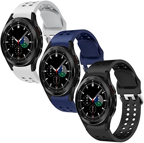 Anrir за Samsung Galaxy Watch 5 40 мм 44 мм Въжета/Watch 5 Pro 45 мм Въжета, 20 мм Силиконови Въжета, Без разлика