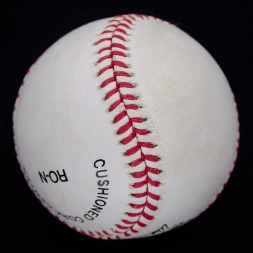 Майк Шмид, подписано споразумение ONL Baseball HOF JSA COA с Автограф AI58507 - Бейзболни топки с автографи