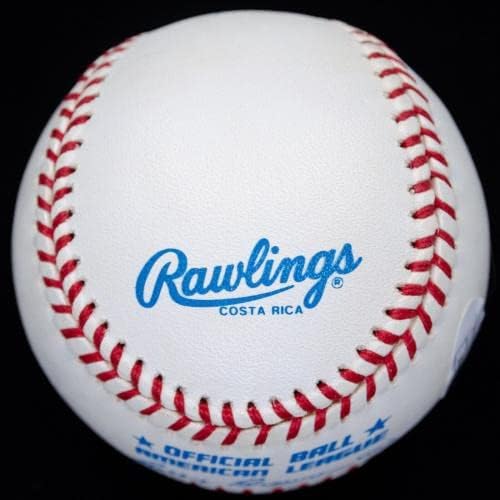 Рики Хендерсън Подписа OAL Baseball JSA COA с Автограф - Бейзболни топки с Автографи