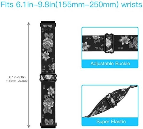Ластични ленти за Galaxy Watch 4/5 Band 40 мм/44 мм Classic 42 мм/ 46 мм, Galaxy Watch 5 Pro Band, 20 мм Еластичен