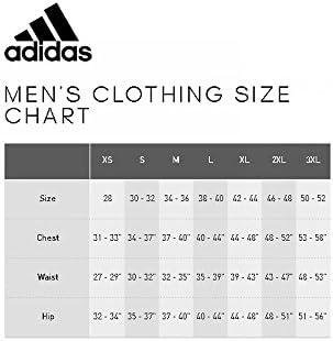 Руното hoody с качулка adidas Men ' s Athletics Team с цип, Черен Меланж, X-Large