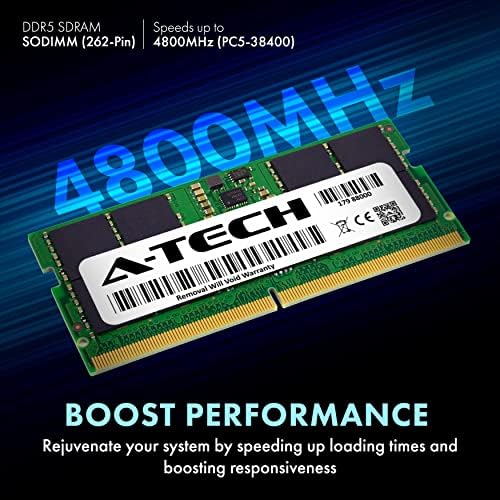 A-Tech 16 GB оперативна памет за Dell Latitude 5531 | DDR5 4800 Mhz SO-DIMM PC5-38400 262-Пинов модул актуализации на картата с памет без ECC