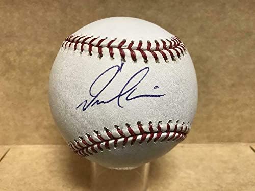 Дрю Масиас Сан Диего Падрес Подписа бейзболни топки с автографи на M. l.. C / Coa - Бейзболни топки с автографи