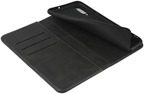 Калъф Cavor за Samsung A70, Кожен Калъф-портфейл [Слот за карти] [Вграден магнит] устойчив на удари Защитен