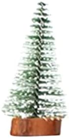 Мини Коледно Дърво, Кедрови Desk Малко Коледно Дърво Десктоп Прозорец Маса Коледна Украса Украшение Крушки