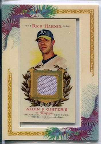 Rich Harden 2007 Topps Allen & Ginter Jersey Card - Бейзболни картички с надписи