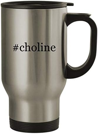 Подарък дрънкулки choline - Пътна Чаша от Неръждаема Стомана за 14 грама, сребрист