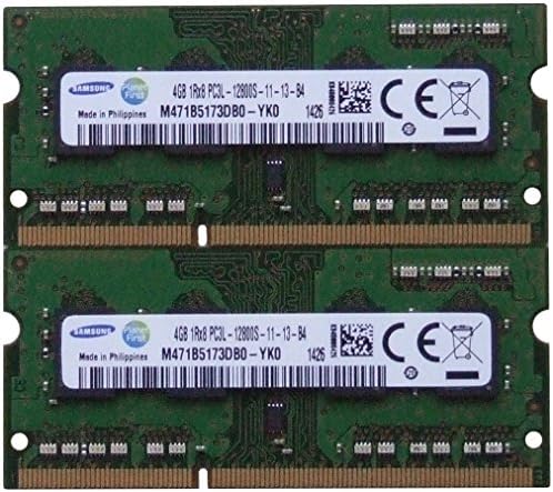 Актуализация на оперативната памет на Samsung DDR3 PC3 12800, 1600 Mhz, 204 ПИН, sodimm памет за Apple MacBook