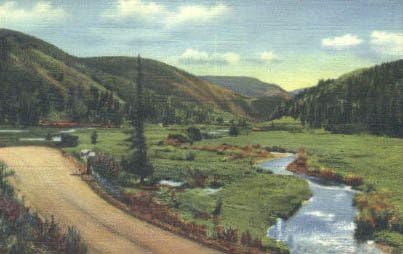 Пощенска Картичка Долината На Ред Ривър, Ню Мексико