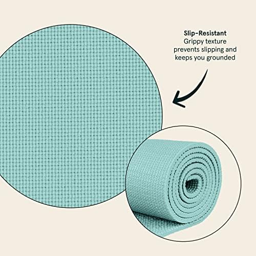 Retrospec килимче за йога Pismo с найлонови каишка за мъже и Жени - Нескользящий подложка за практикуване на