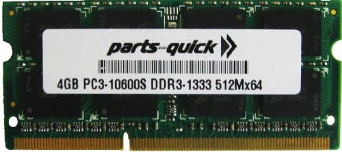 Надграждане на паметта 4 GB DDR3 за лаптоп HP Pavilion g7-1329wm PC3-10600 204 пин 1333 Mhz за лаптоп sodimm