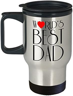 Най-добрата в Света Пътна Чаша за татко, Чашата за Кафе От Неръждаема Стомана, Идеята за Празнични Подаръци за Деня На Бащата За Мъже