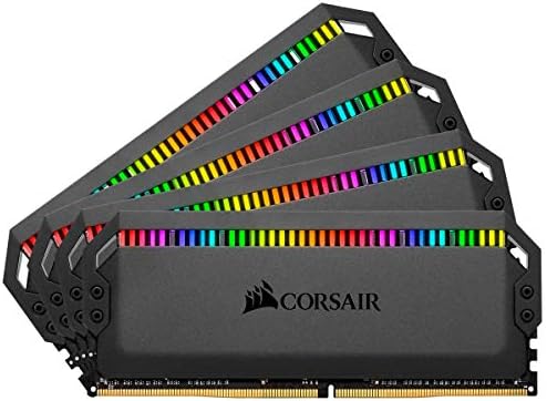 Настолна памет Corsair Dominator Platinum RGB 64 GB (4x16 GB) DDR4 3600 (PC4-28800) C16 1.35 - Черен