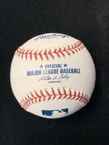 Адам Дън Редс Нэшнлз Уайт Сокс ПОДПИСА Официален Бейзбол ML Selig с Бейзболни топки с голограммами и Автографи