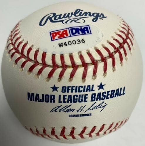 Фреди Сандовал подписа Договор с Висша лига на MLB бейзбол PSA W40036 Angels - и Бейзболни Топки с Автографи