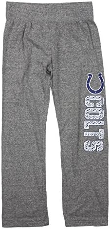 Модни панталони за почивка Outerstuff NFL Big Girls Youth В клетката Сив цвят, Indianapolis Colts, размер 10-12